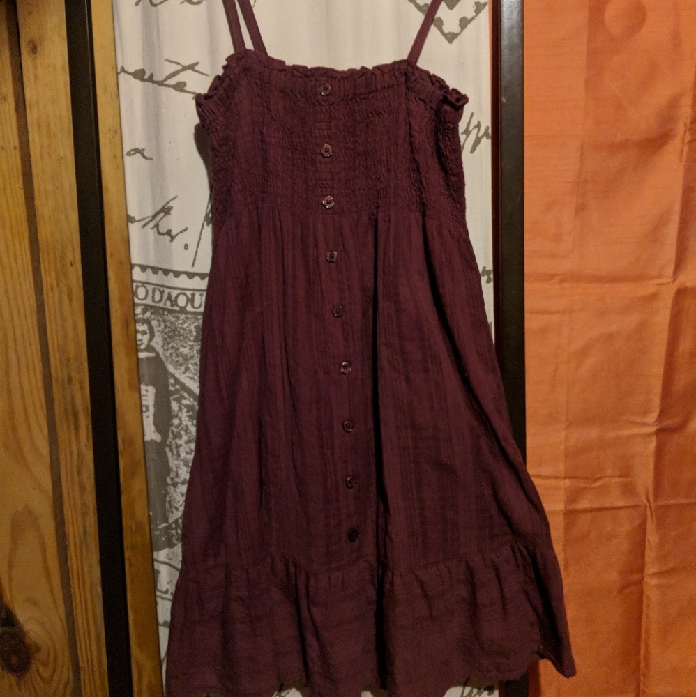 Maroon dress